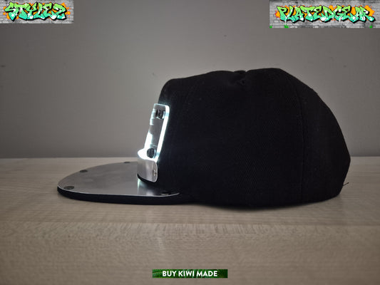 CUSTOM WHITE LED SNAPBACK (Add your tag name)