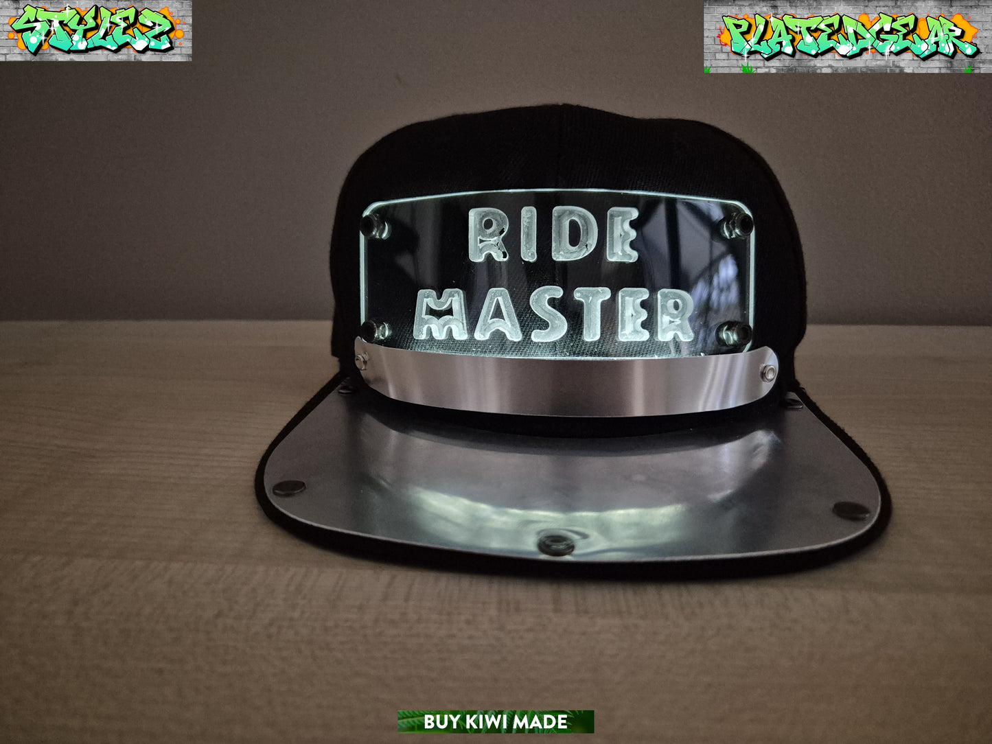 CUSTOM WHITE LED SNAPBACK (Add your tag name)