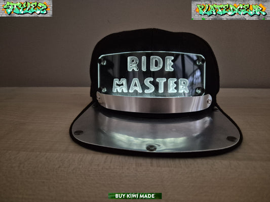 CUSTOM WHITE LED SNAPBACK (Add your tag name)