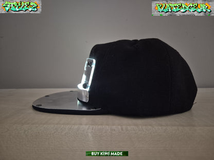 CUSTOM WHITE LED SNAPBACK (Add your tag name)