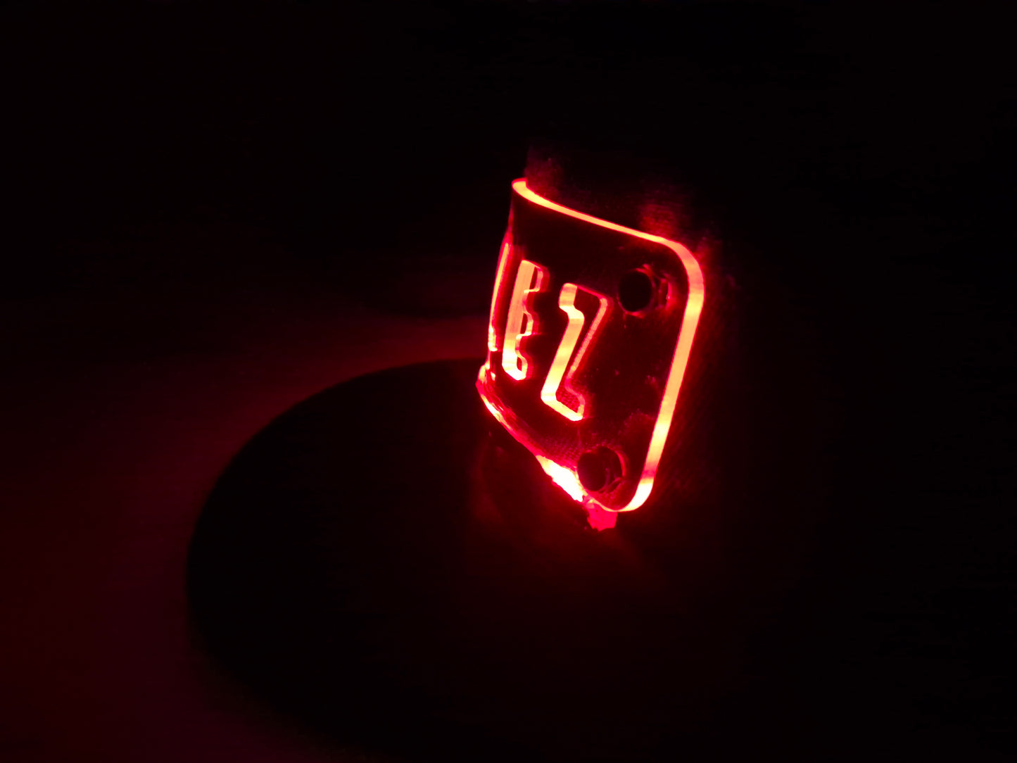 RED LED STYLEZ SNAPBACK