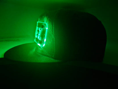 GREEN LED STYLEZ SNAPBACK