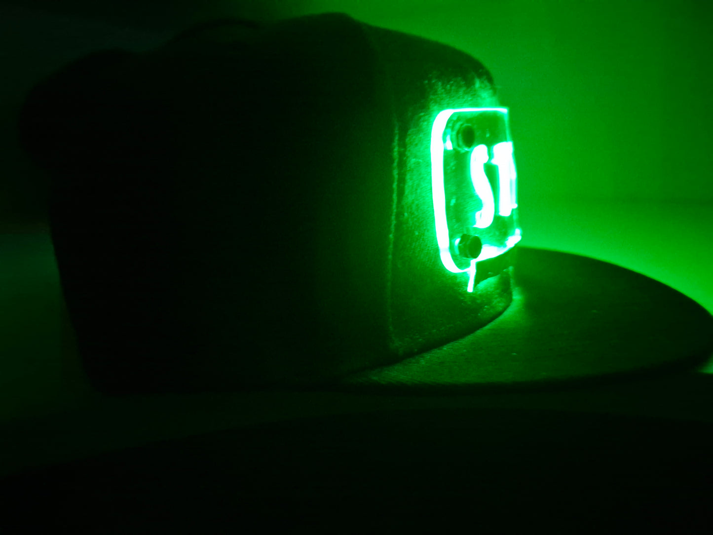 GREEN LED STYLEZ SNAPBACK