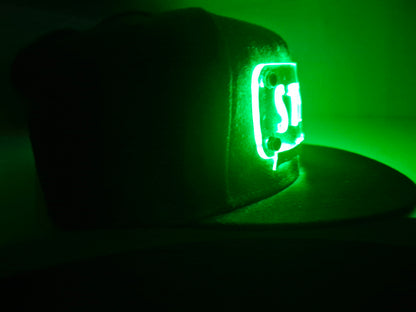GREEN LED STYLEZ SNAPBACK