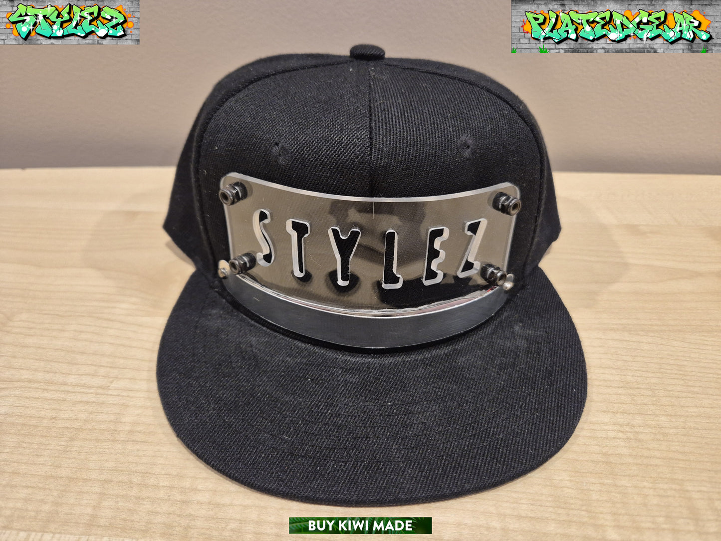 GREEN LED STYLEZ SNAPBACK